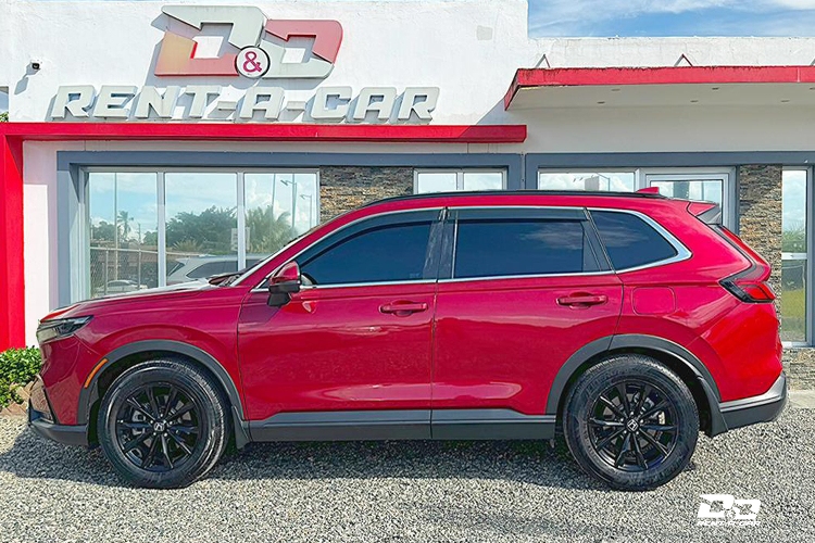 HONDA CRV 2024 ROJA